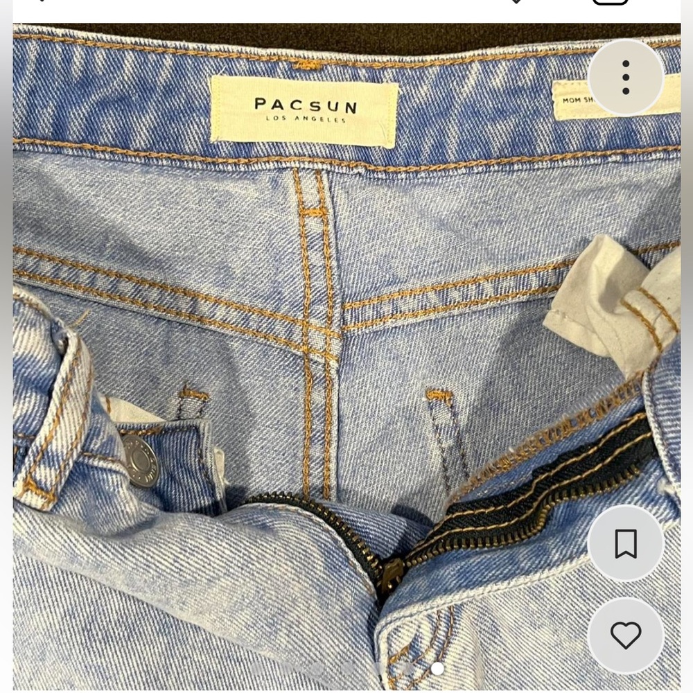 PacSun Blue Denim Shorts